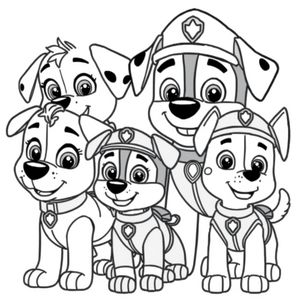 PAW Patrol Coloring Book
