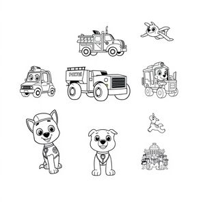 Coloring Book: Discover the Adventures of PAW Patrol