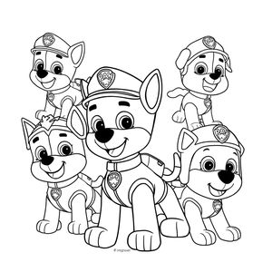 PAW Patrol Coloring Book
