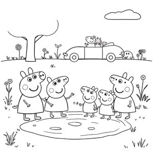 Peppa Pig Coloring Book