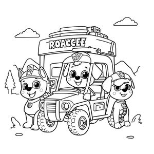 PAW Patrol Coloring Book