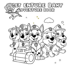 PAW Patrol Coloring Book
