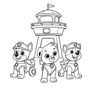 PAW Patrol Coloring Book