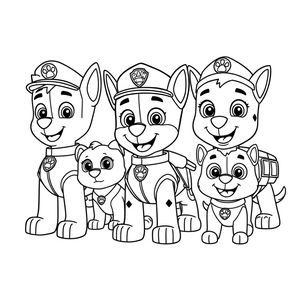 PAW Patrol Coloring Book