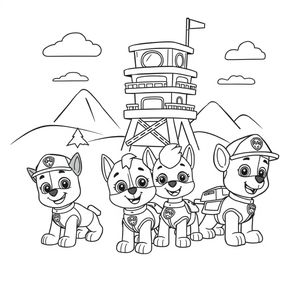 PAW Patrol Coloring Book