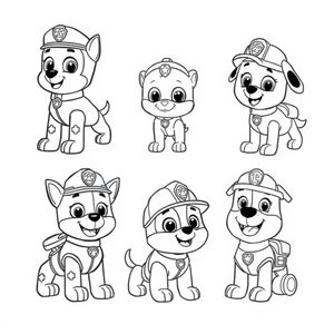 PAW Patrol Coloring Book