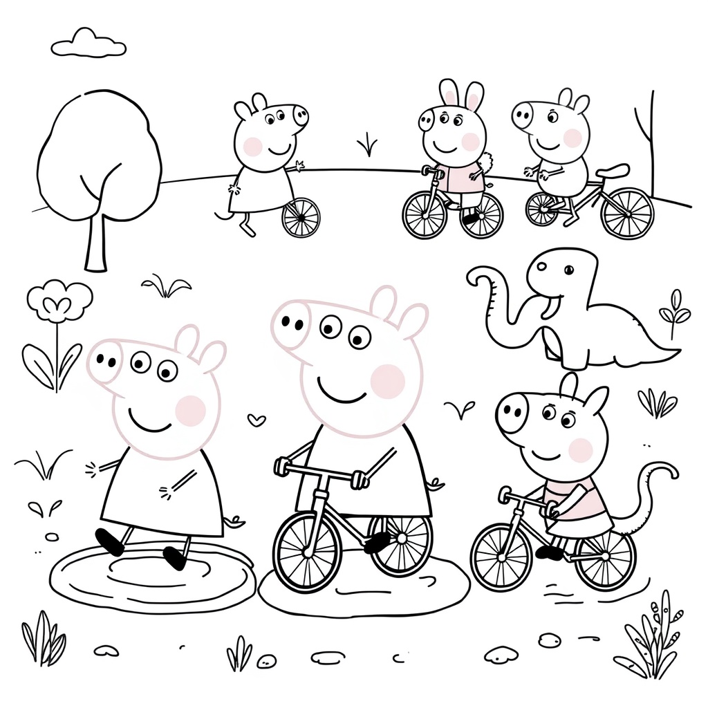 Peppa Pig - Kolorowanka przygód