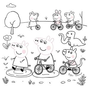 Peppa Pig - Kolorowanka przygód