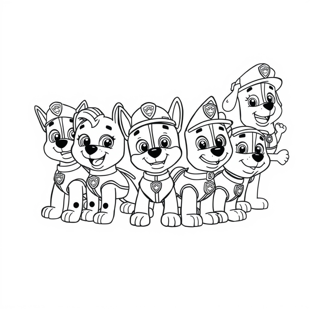 PAW Patrol Coloring Book