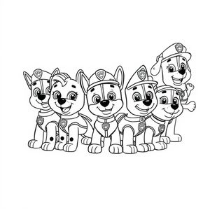 PAW Patrol Coloring Book