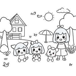 Bluey - Kolorowanka Przygód