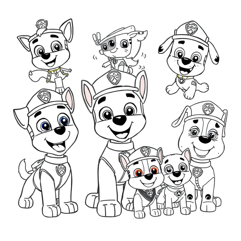 PAW Patrol Coloring Book