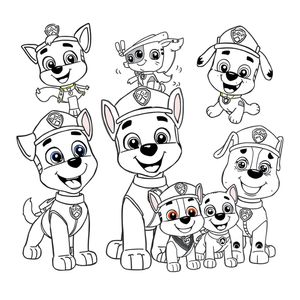 PAW Patrol Coloring Book