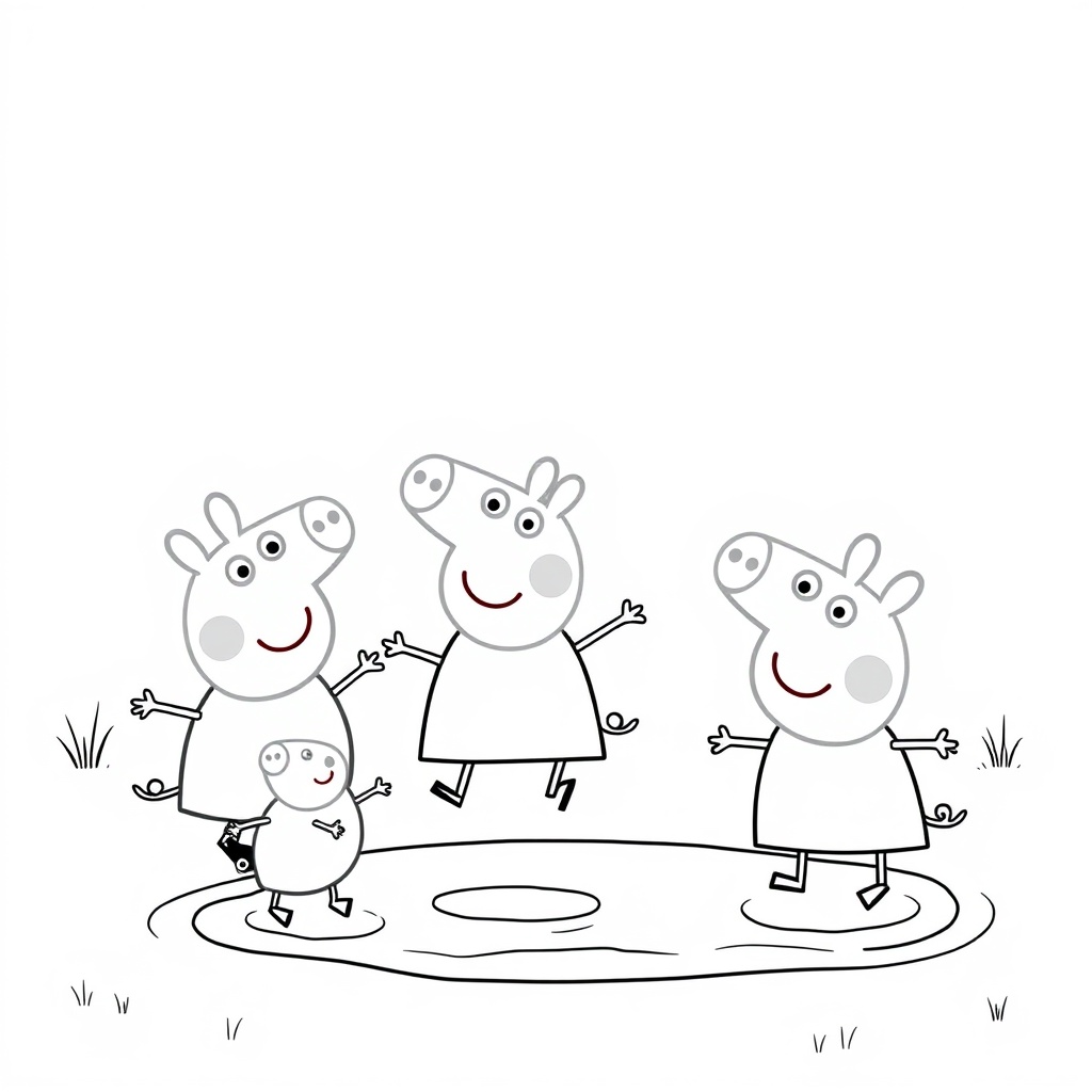 Kolorowanka Peppa Pig