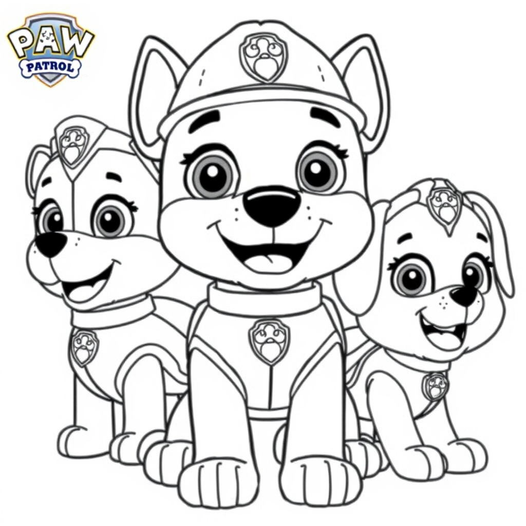 Psi Patrol: Przygody na Kolorowo