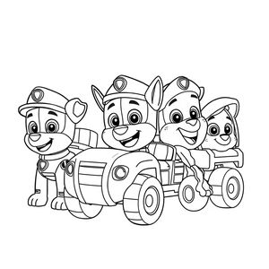 Paw Patrol Coloring Book