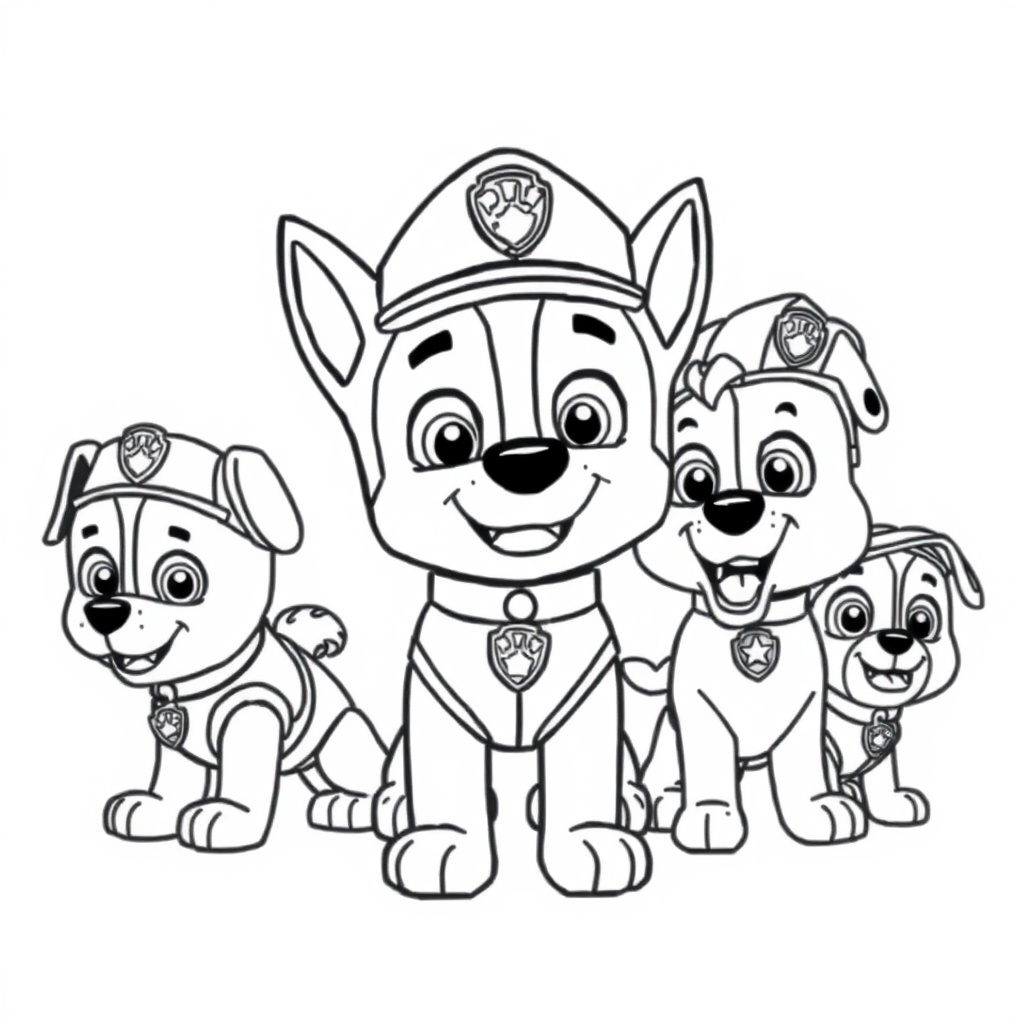 PAW Patrol Coloring Book: Pup Missions