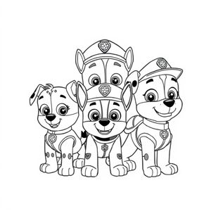 PAW Patrol Coloring Book