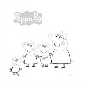 Peppa Pig Coloring Book