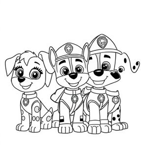 PAW Patrol - Kolorowanka Bohaterów Dzielnicy