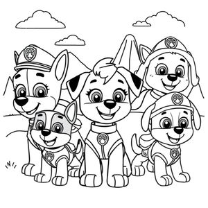 PAW Patrol Coloring Book