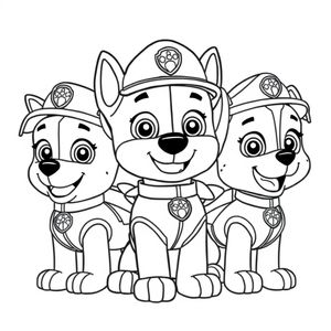 PAW Patrol Coloring Book