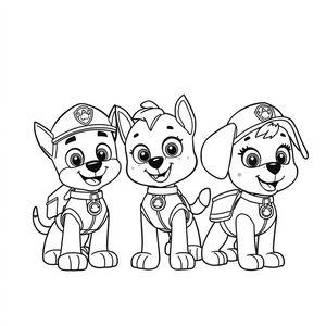 Coloring Book: PAW Patrol
