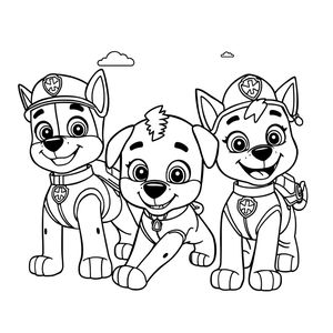 PAW Patrol Coloring Pages