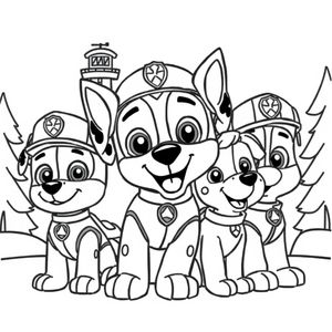 PAW Patrol Coloring Book