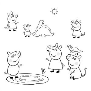 Peppa Pig Coloring Book