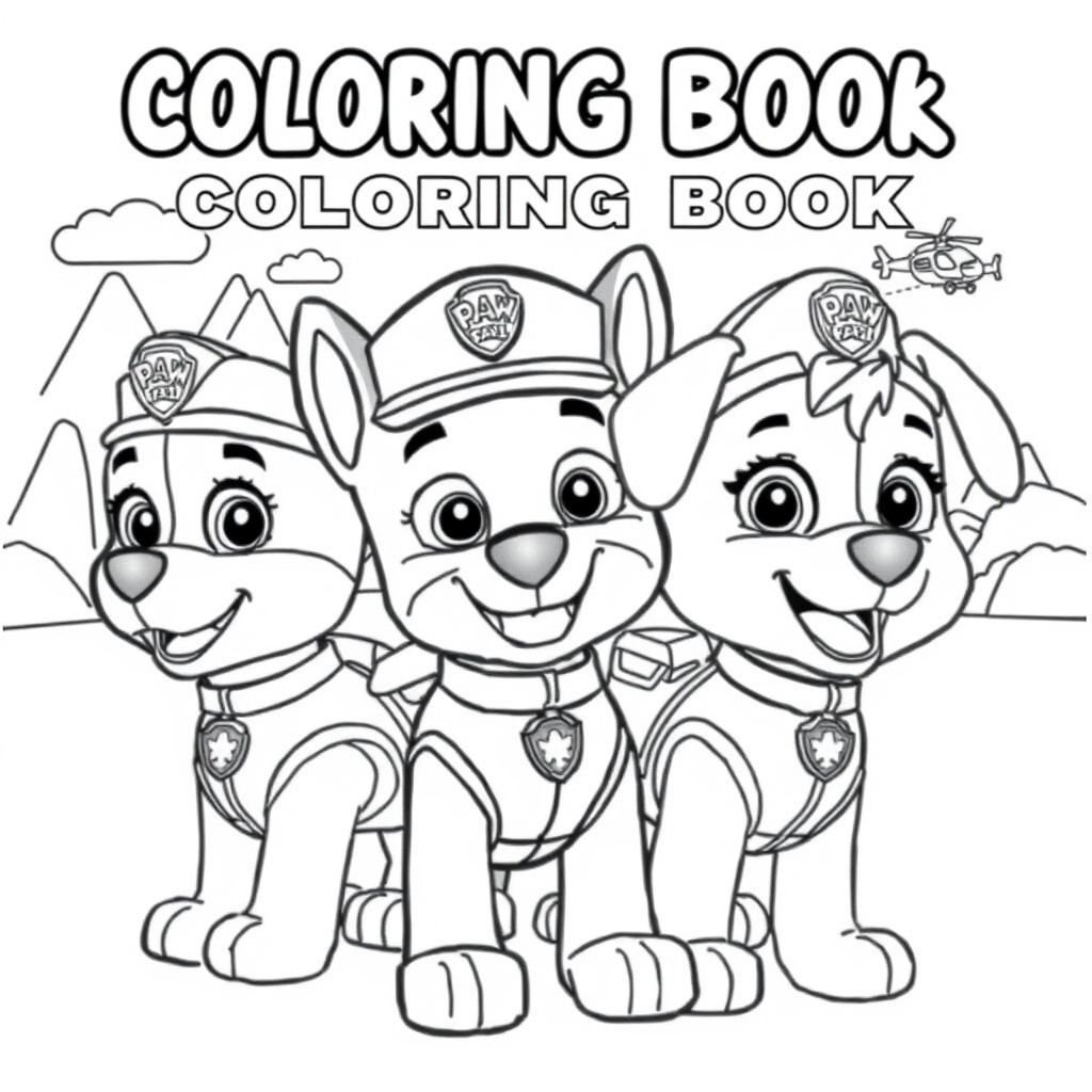 Coloring Page: PAW Patrol
