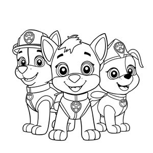 Coloring Book: PAW Patrol