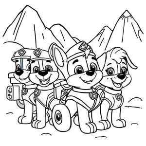 PAW Patrol Coloring Book