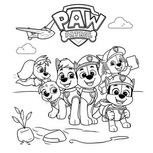 PAW Patrol Coloring Book