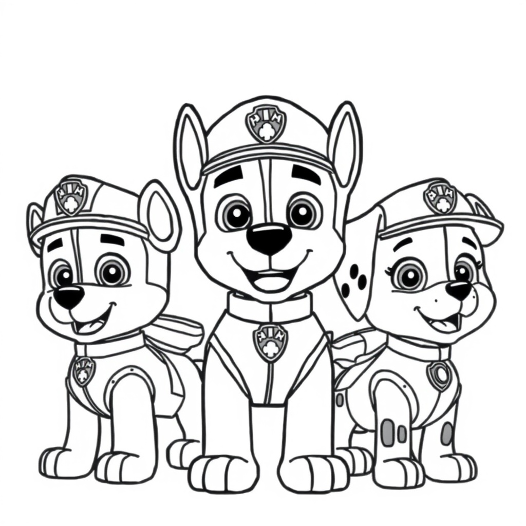 PAW Patrol Coloring Book