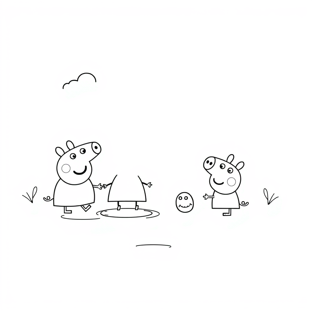 Peppa Pig Kolorowanka