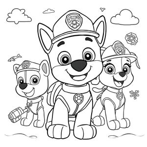 PAW Patrol Coloring Book