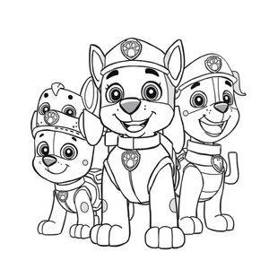 Coloring Book: PAW Patrol
