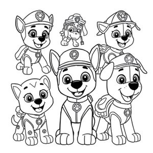 PAW Patrol Coloring Book