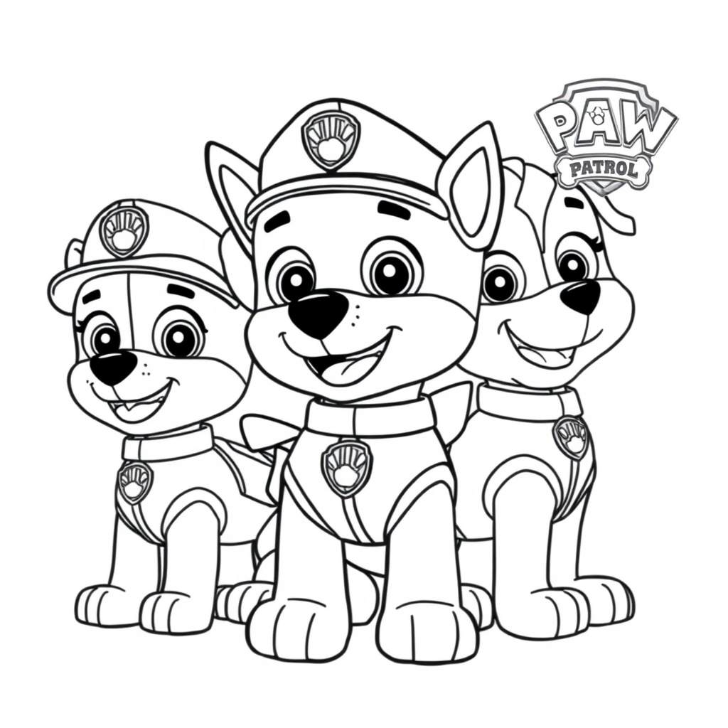 Coloring Book: PAW Patrol