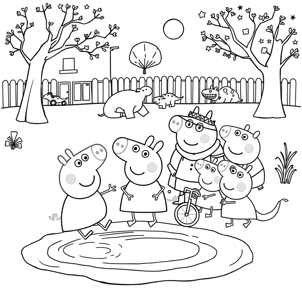 Peppa Pig - Kolorowanka