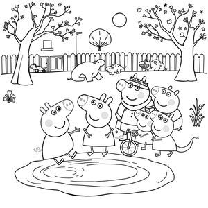 Peppa Pig - Kolorowanka