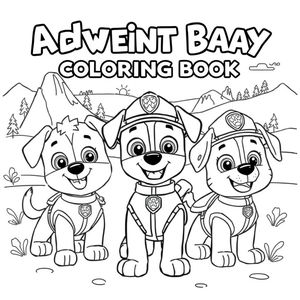 PAW Patrol Coloring Book