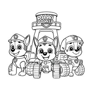 PAW Patrol Coloring Book: Rescue Missions