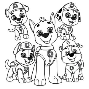 PAW Patrol Coloring Book