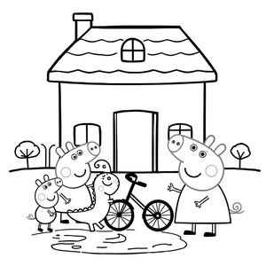 Peppa Pig Coloring Book