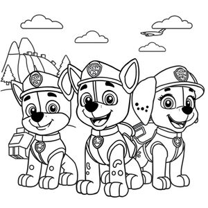 PAW Patrol Coloring Book
