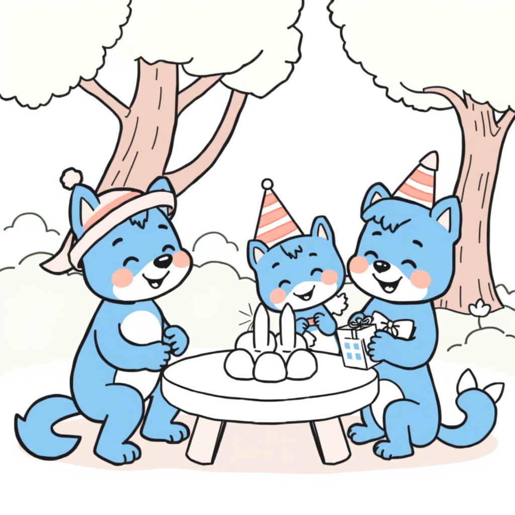 Przygody Bluey: Kolorowanka