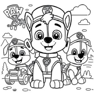 PAW Patrol Coloring Book