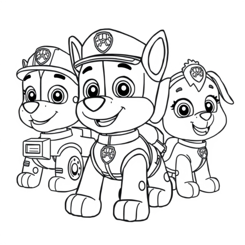PAW Patrol Team in Action